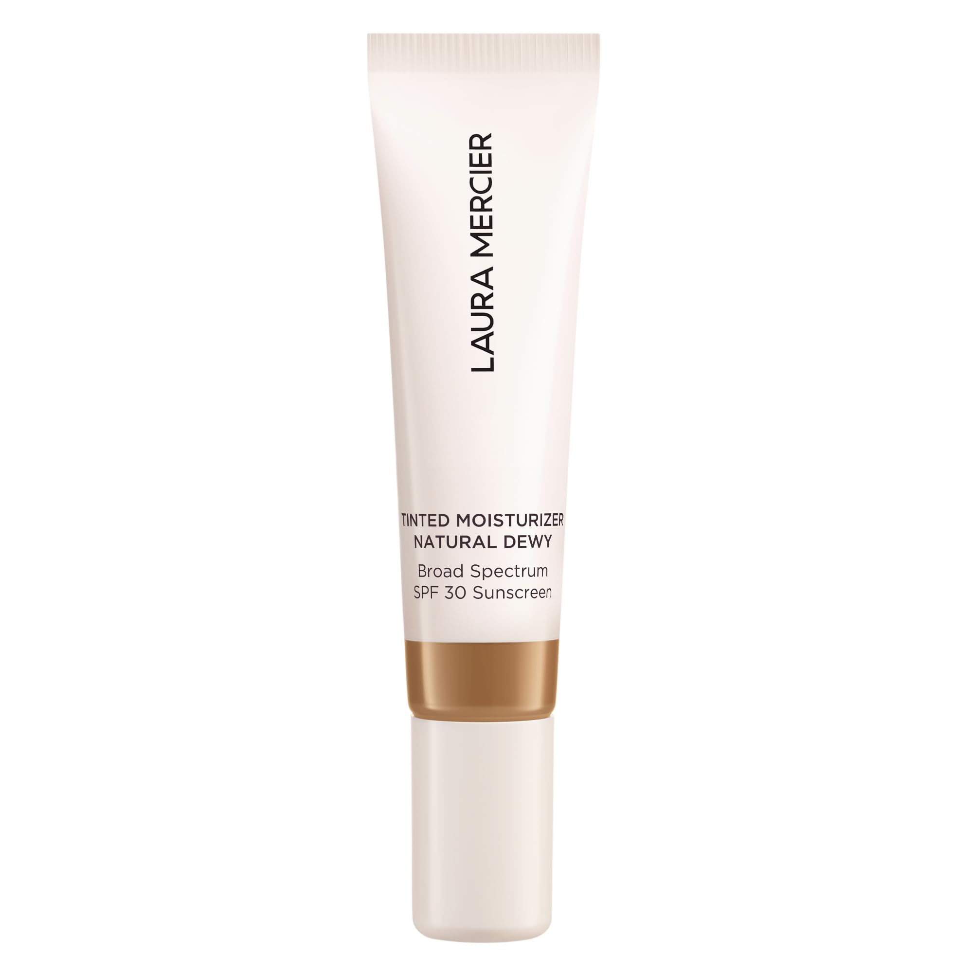Laura Mercier Tinted Moisturizer Natural Dewy with SPF 30: 24HR+ Hydration, Long Lasting, Sheer to Light, Buildable Coverage, Dewy Finish, Improve Skin Tone and Texture, Skin Tint