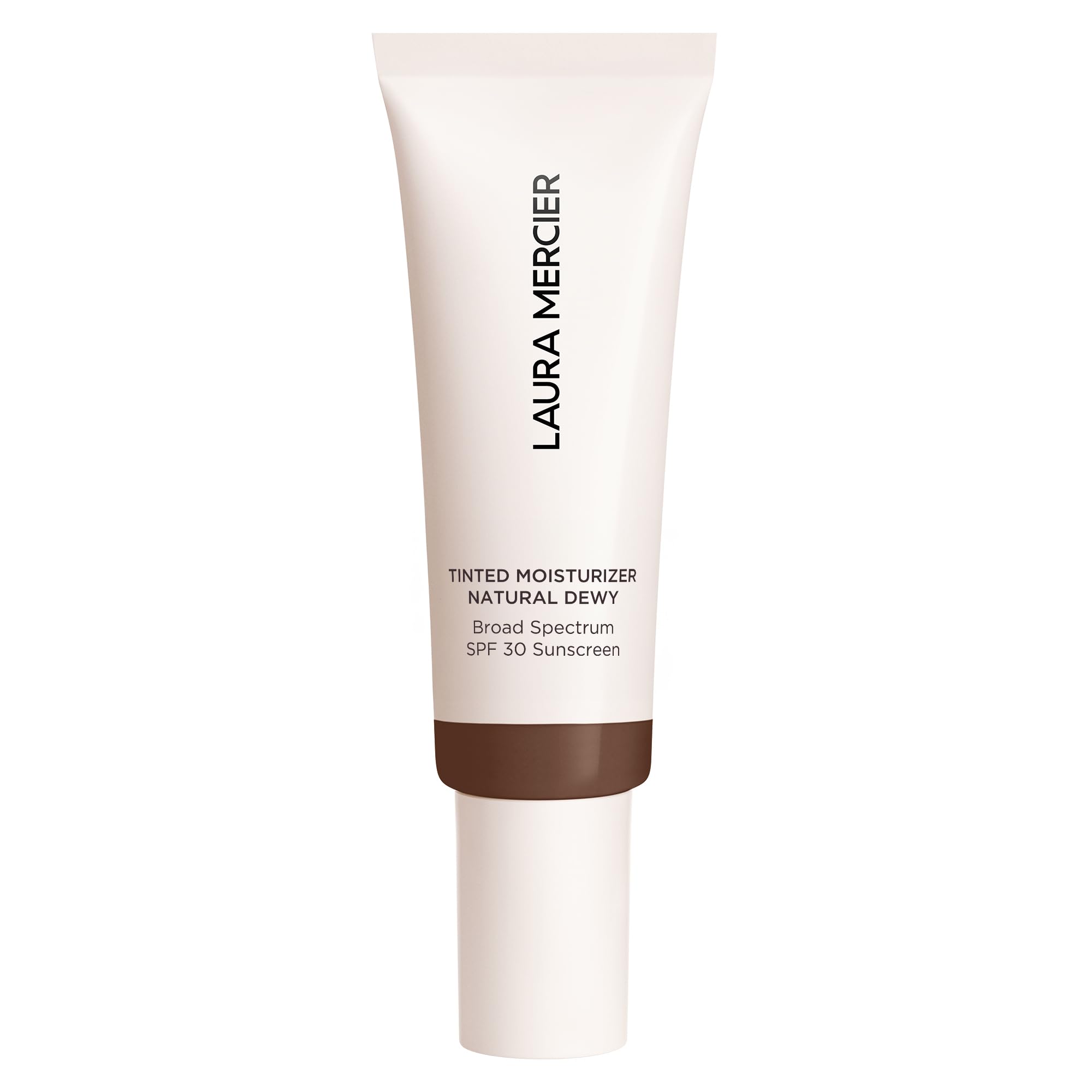 Laura Mercier Tinted Moisturizer Natural Dewy with SPF 30: 24HR+ Hydration, Long Lasting, Sheer to Light, Buildable Coverage, Dewy Finish, Improve Skin Tone and Texture, Skin Tint