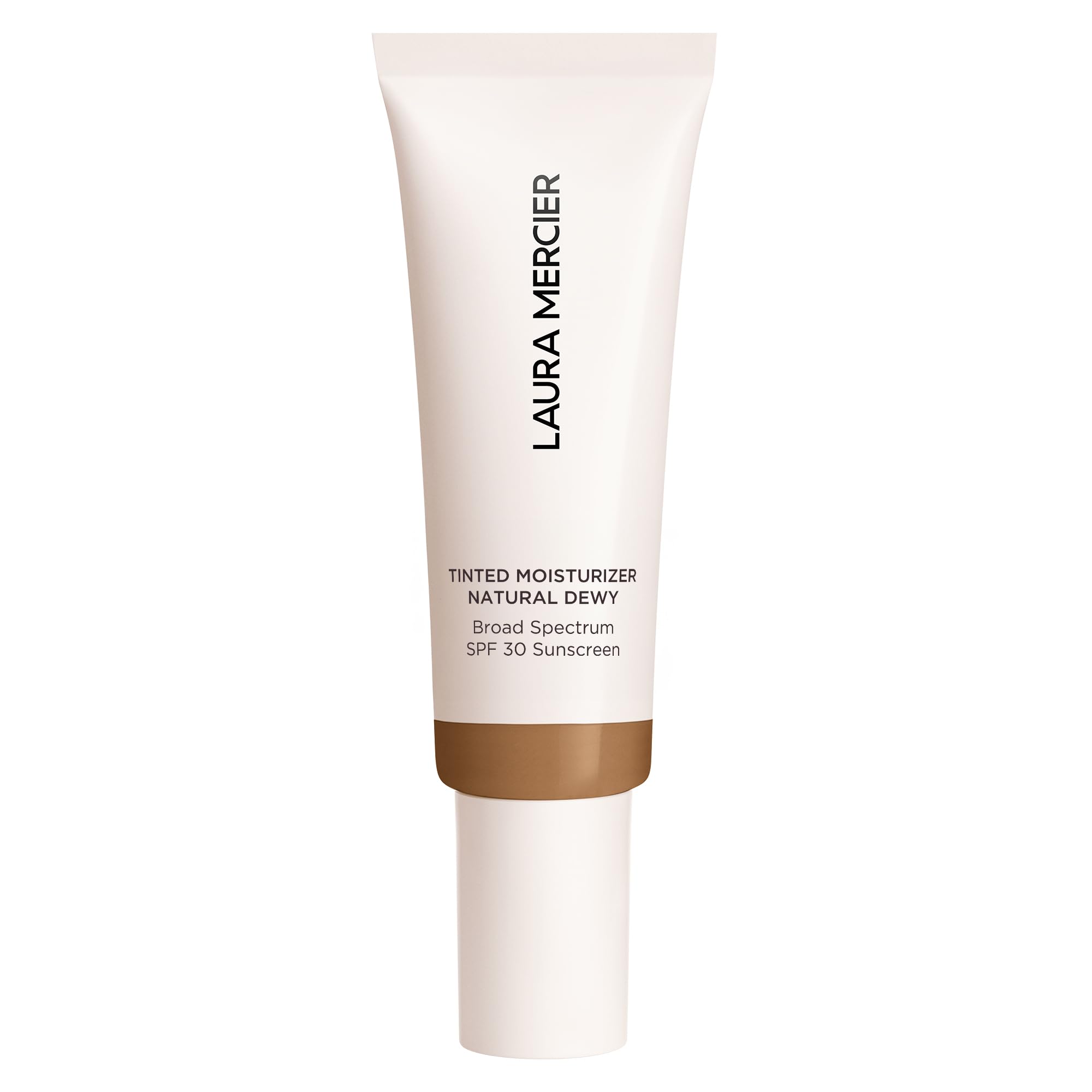 Laura Mercier Tinted Moisturizer Natural Dewy with SPF 30: 24HR+ Hydration, Long Lasting, Sheer to Light, Buildable Coverage, Dewy Finish, Improve Skin Tone and Texture, Skin Tint