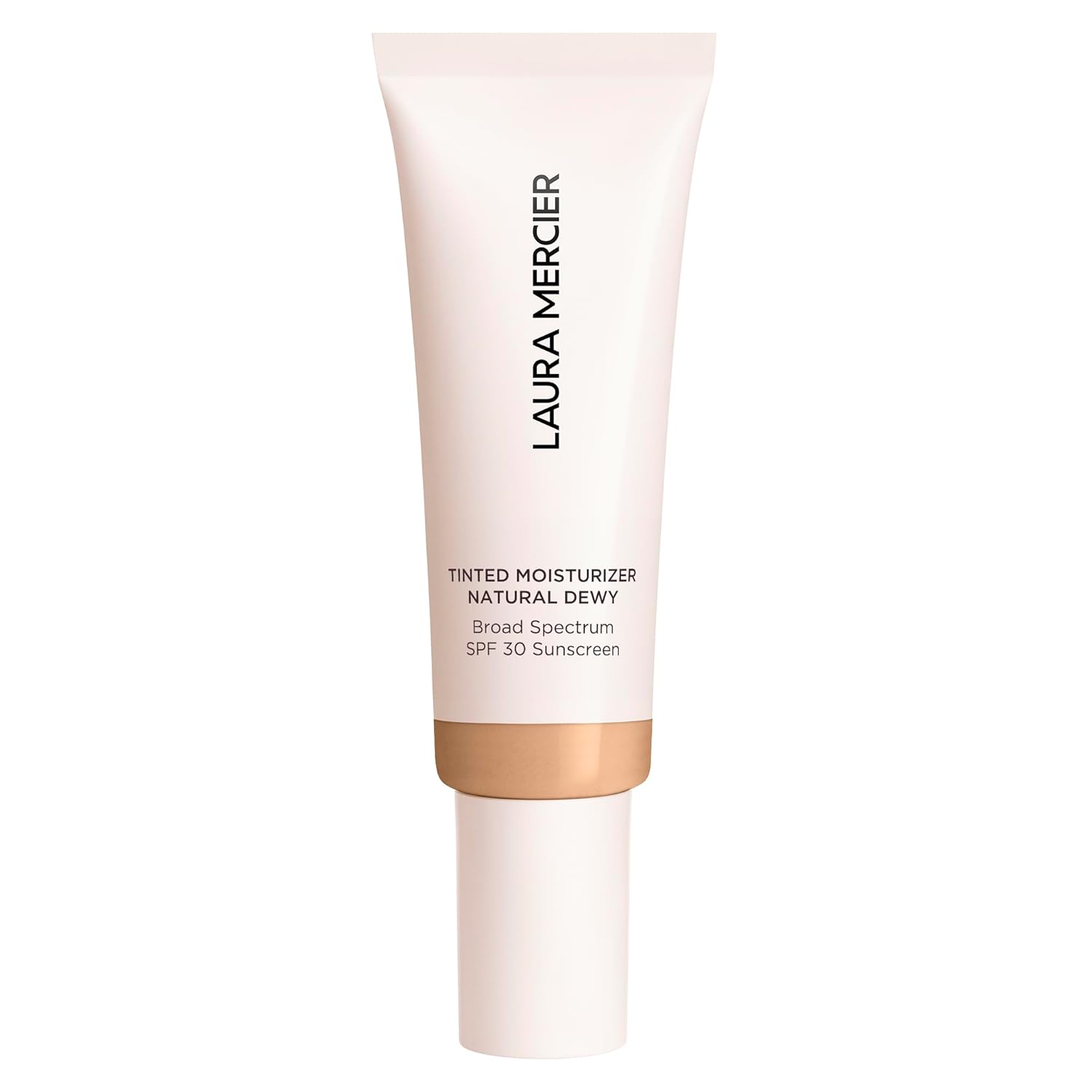 Laura Mercier Tinted Moisturizer Natural Dewy with SPF 30: 24HR+ Hydration, Long Lasting, Sheer to Light, Buildable Coverage, Dewy Finish, Improve Skin Tone and Texture, Skin Tint