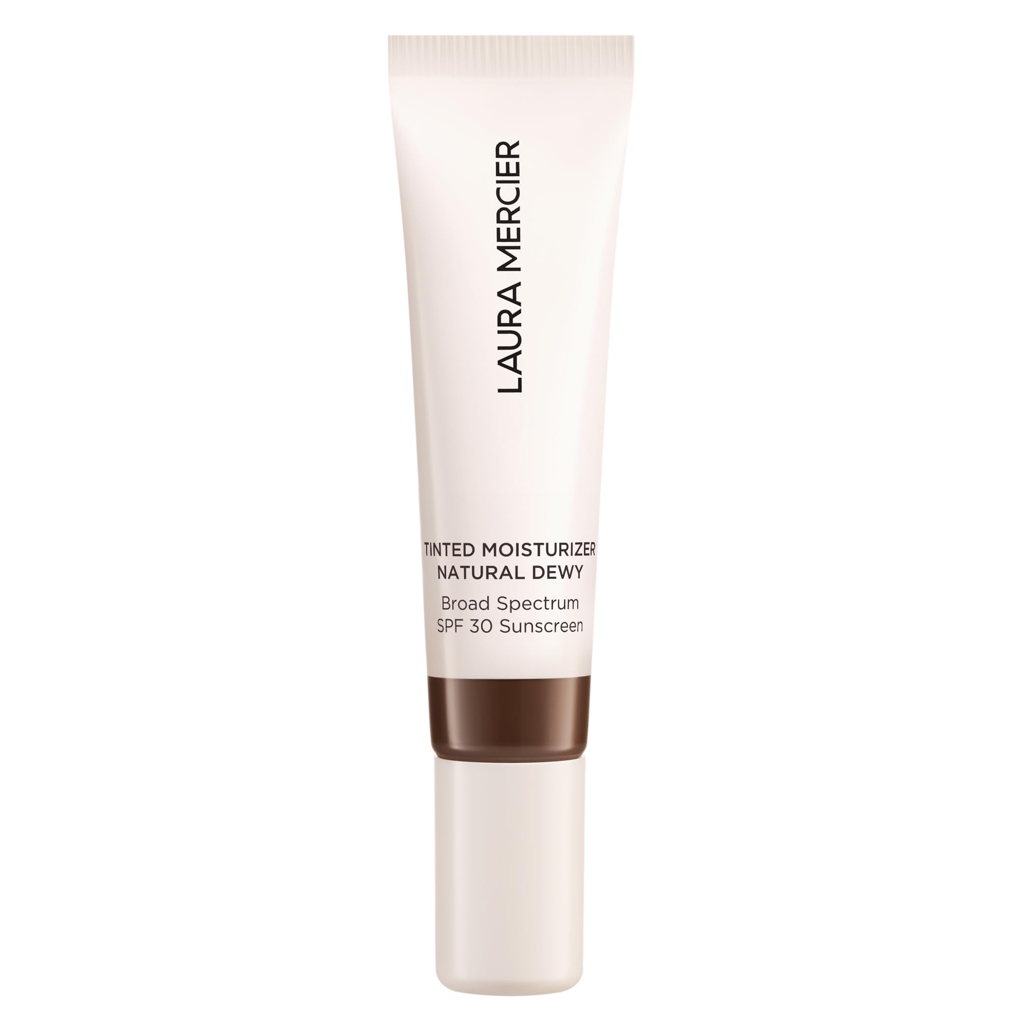 Laura Mercier Tinted Moisturizer Natural Dewy with SPF 30: 24HR+ Hydration, Long Lasting, Sheer to Light, Buildable Coverage, Dewy Finish, Improve Skin Tone and Texture, Skin Tint