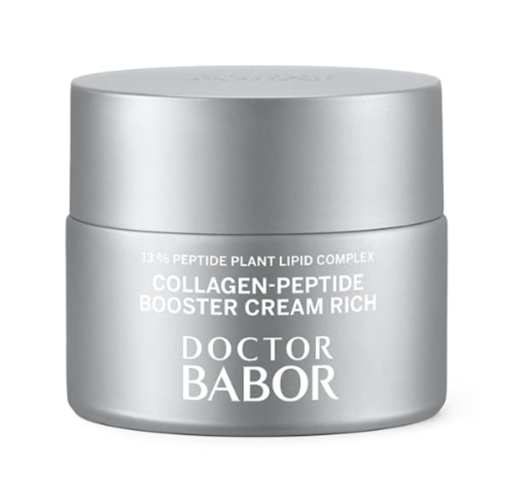 BABOR DOCTOR Collagen-Peptide Booster Cream, Peptide Plant Complex, Supports Collagen Production while Reducing Wrinkles, Improve Elasticity to Plump and Hydrate the Skin, 1.69 oz