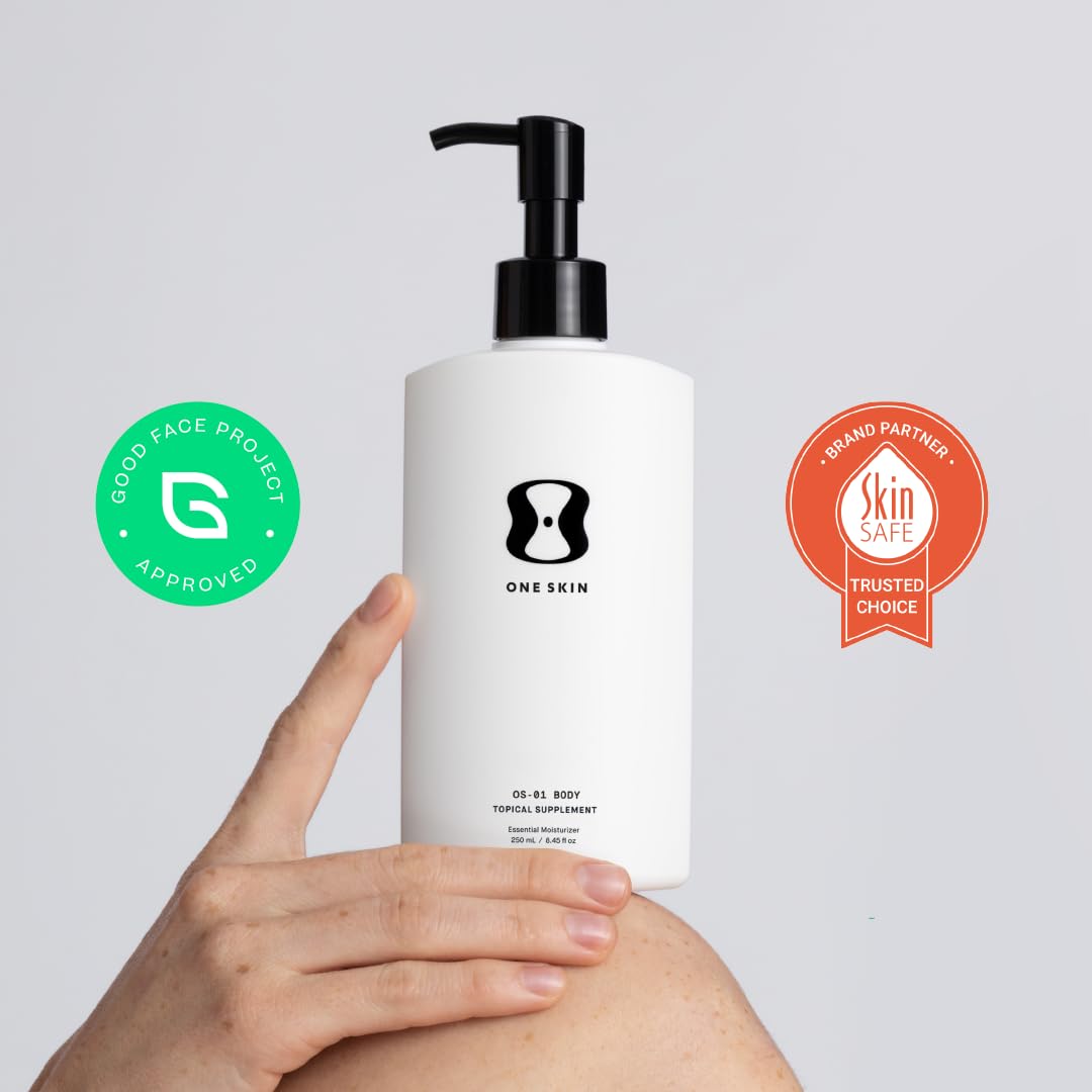 oneskin BODY OS-01 Peptide Skin Longevity Daily Moisturizer- Improves Skin Texture & Barrier, Safe for Sensitive Skin