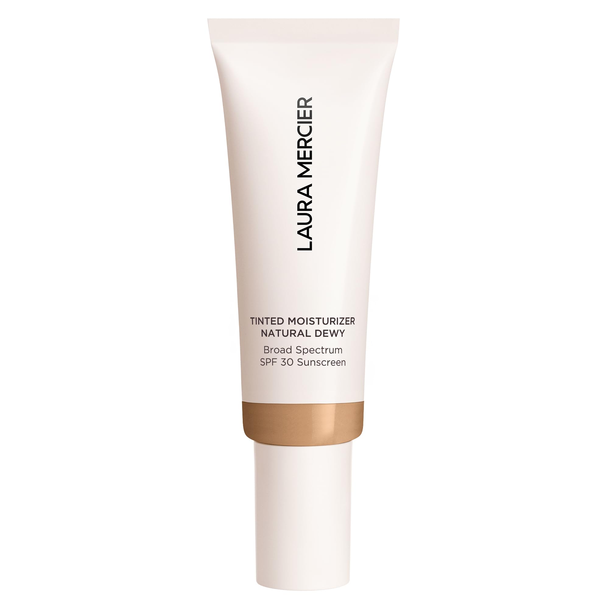Laura Mercier Tinted Moisturizer Natural Dewy with SPF 30: 24HR+ Hydration, Long Lasting, Sheer to Light, Buildable Coverage, Dewy Finish, Improve Skin Tone and Texture, Skin Tint