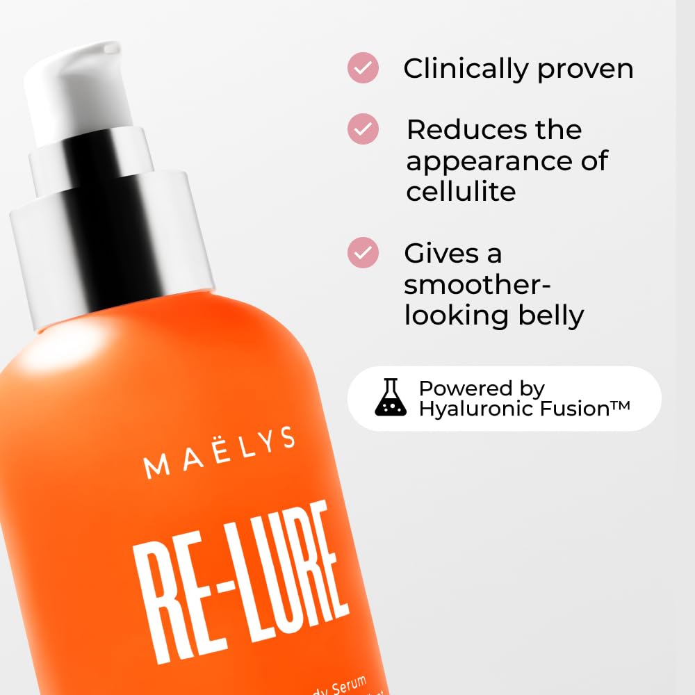 MAËLYS RE-LURE Tight & Tone Body Serum - Hyaluronic Acid Serum for Women - Hydrating, Tightens Appearance of Skin for Toned Look