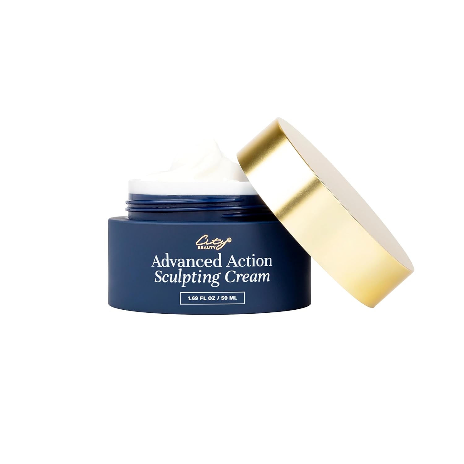City Beauty Advanced Action Sculpting Cream - Solution for Saggy Jawline, Drooping Face, and Neck Wrinkles - Firming Cream for Loose, Sagging Skin