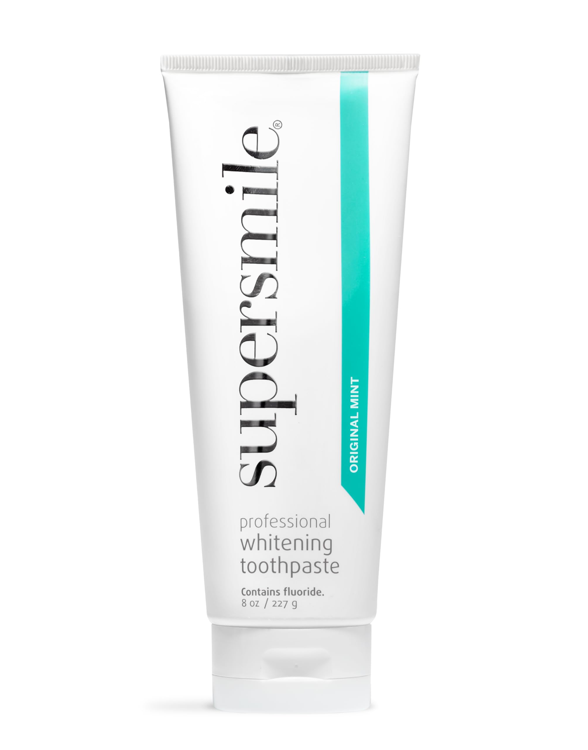 Supersmile Professional Whitening Toothpaste – Fluoride Toothpaste for Visibly Whiter Teeth – Whitens up to 6 Shades
