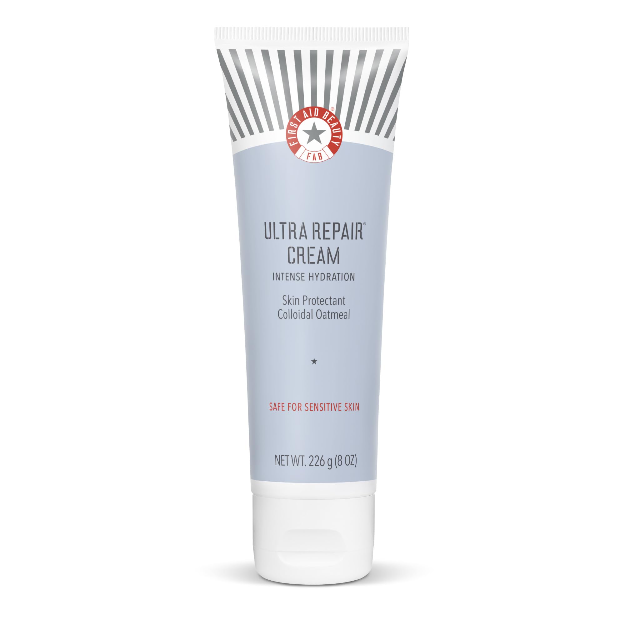 First Aid Beauty - Ultra Repair Cream, Intense Hydration Whipped Colloidal Oatmeal, Clinically Proven to Strengthen Skin Barrier in 7 Days & Helps Relieve Eczema, Luxury Face & Body Moisturizer, 6 oz