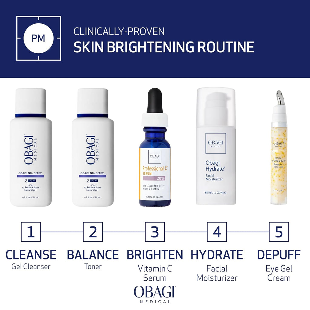 Obagi Professional-C Vitamin C Serum – Helps Brighten Skin Tone and Minimize the Appearance of Fine Lines & Wrinkles – Safe for Sensitive Skin