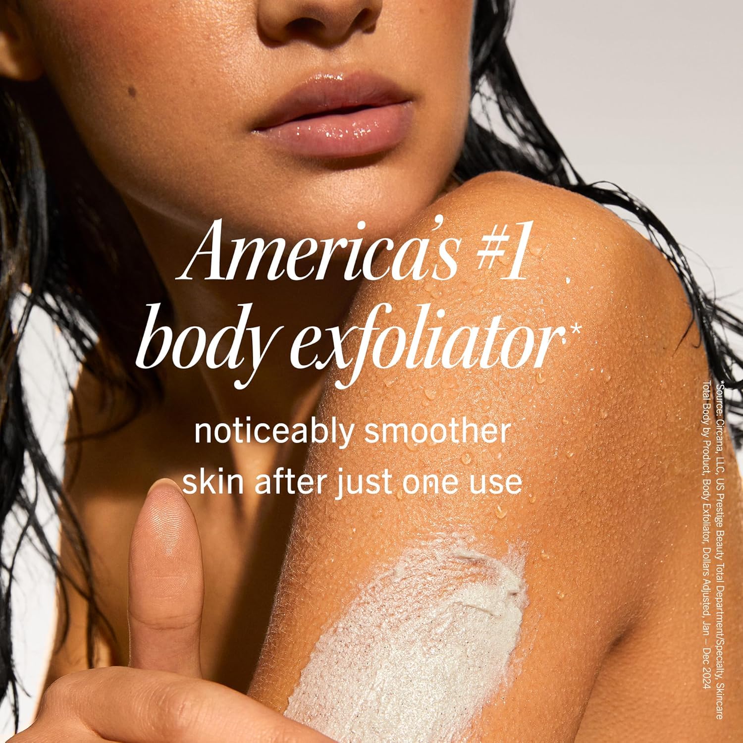 First Aid Beauty - KP Bump Eraser Body Scrub with 10% AHA, Keratosis Pilaris Skin Exfoliater with Glycolic and Lactic acids, Helps Reduce Chicken Skin Bumps, Safe for Sensitive Skin, 4 oz