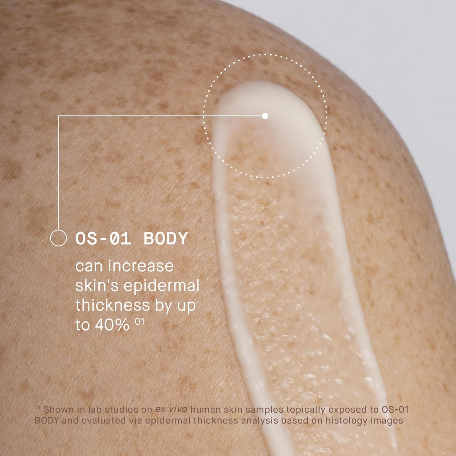 oneskin BODY OS-01 Peptide Skin Longevity Daily Moisturizer- Improves Skin Texture & Barrier, Safe for Sensitive Skin