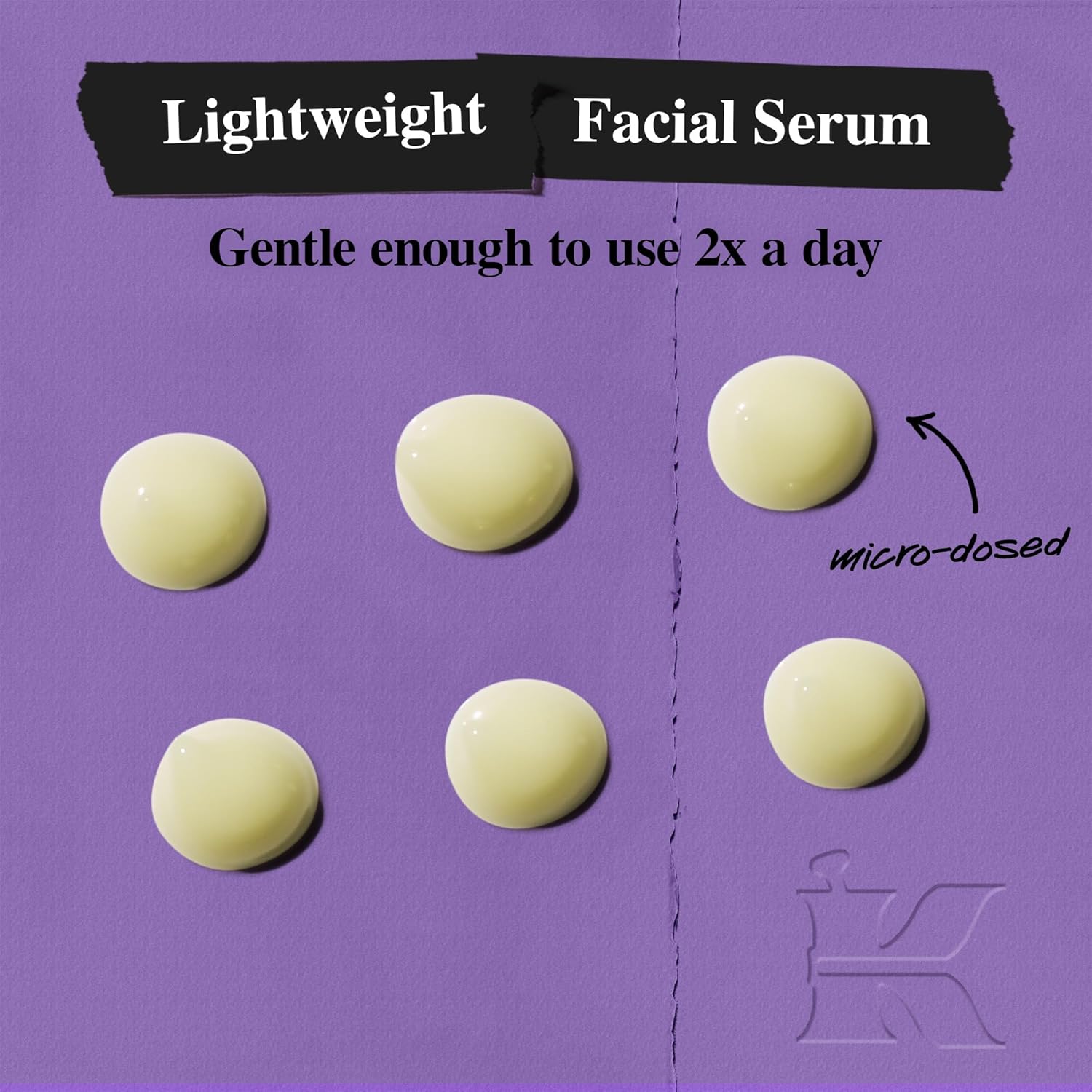 Kiehl's Daily Micro-Dose Anti-Aging Retinol Facial Serum, Reduces Wrinkles, Firms Skin, Evens Skin Tone, Youth Renewing & Hydrating Formula, with Retinol & Ceramides, Paraben-free, Fragrance-free